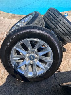 20” wheels with tires Silverado/ Sierra 2020