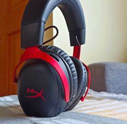 HyperX Cloud 3 Wired Headset - MINT (Used Once To Test) - Includes USB-A Adapter