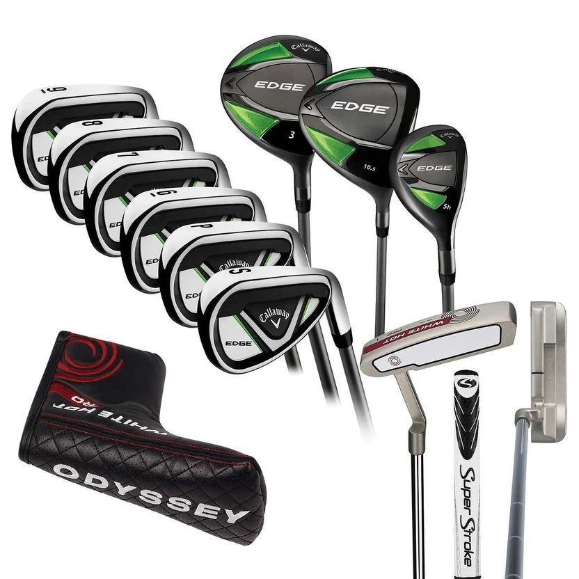 NEW Callaway Edge 10 Piece Golf Club Set Right handed Regular Or Stiff