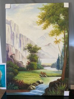 Hand-Painted Oil Painting