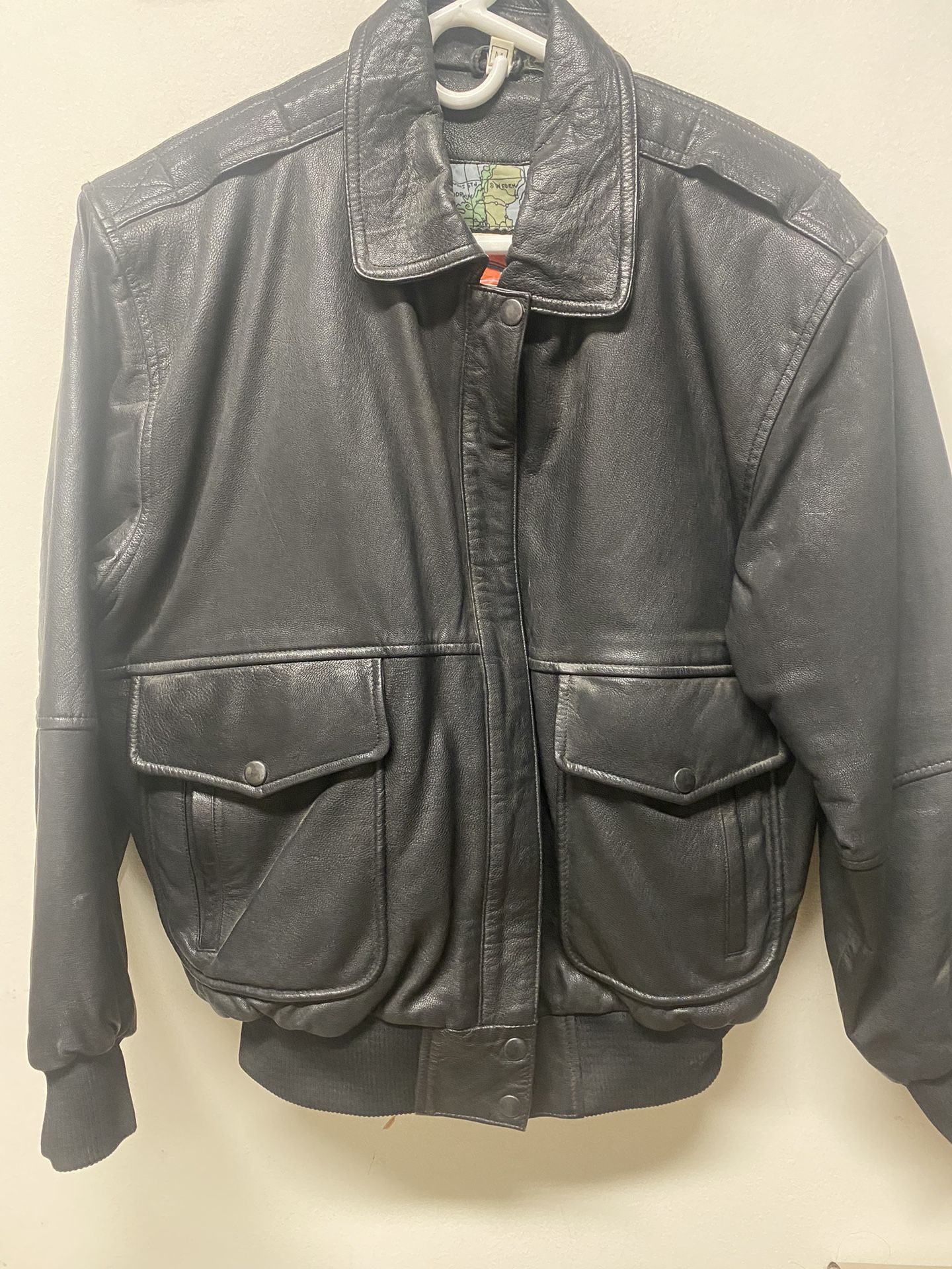 Men’s Black Bomber Jacket