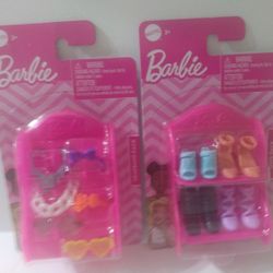Barbie Accessories Shoe Pack And Headband Pack