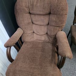 Free Brown Dark Wood Rocker