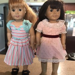 Two Original American Girl Dolls