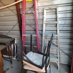 2 6ft And 5ft Werner Ladders