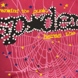 sp5der hoodie pink medium brand new