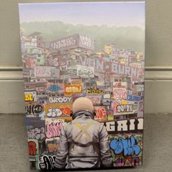 GRAFFITI CITY Genuine Fred 1000 Piece Puzzle 20”x28” Scott Listfield LIKE NEW! PICK UP IN CORNELIUS