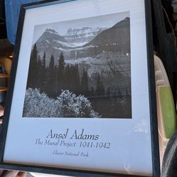 Antique national park artwork