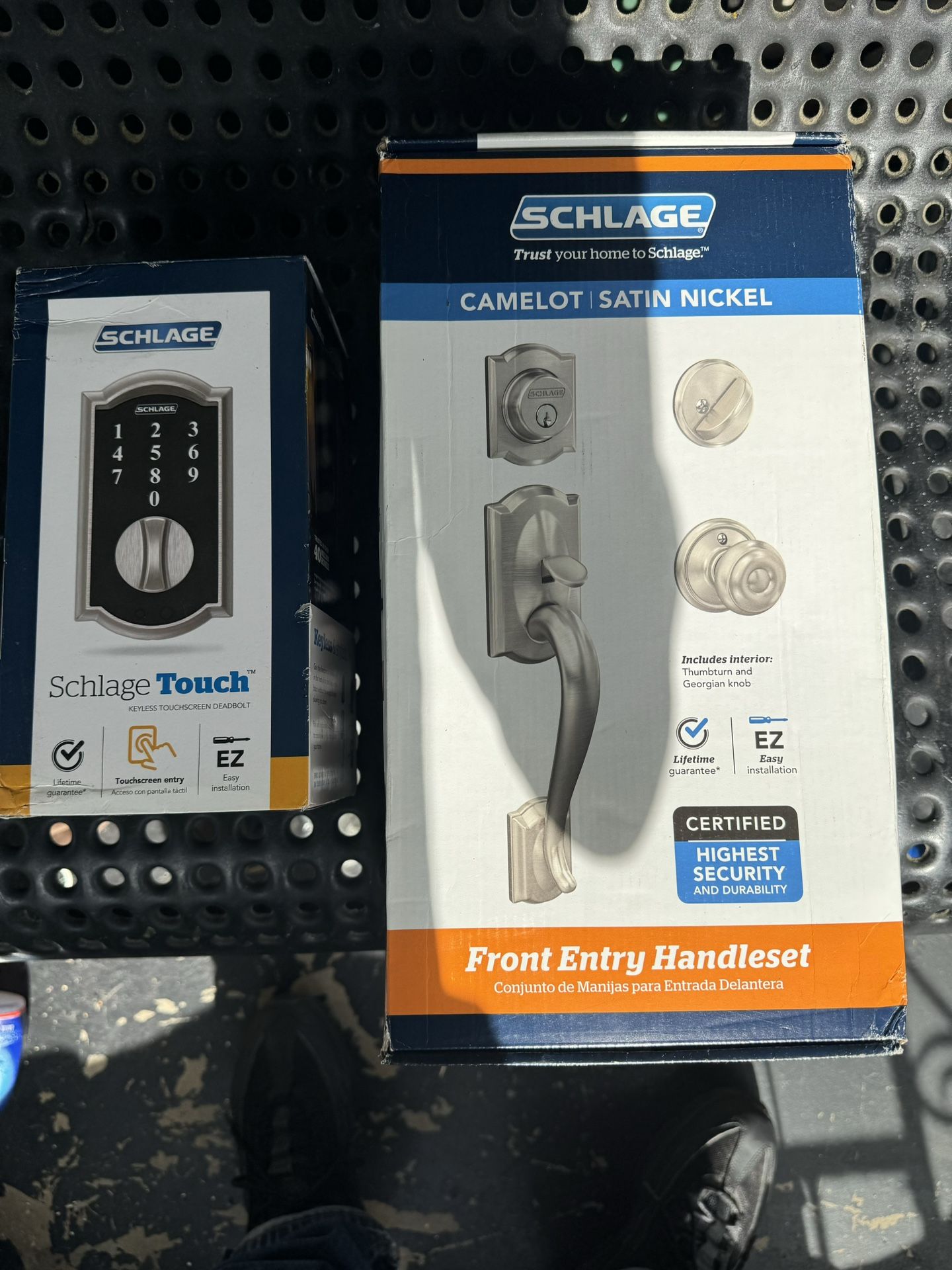 door locks and handle