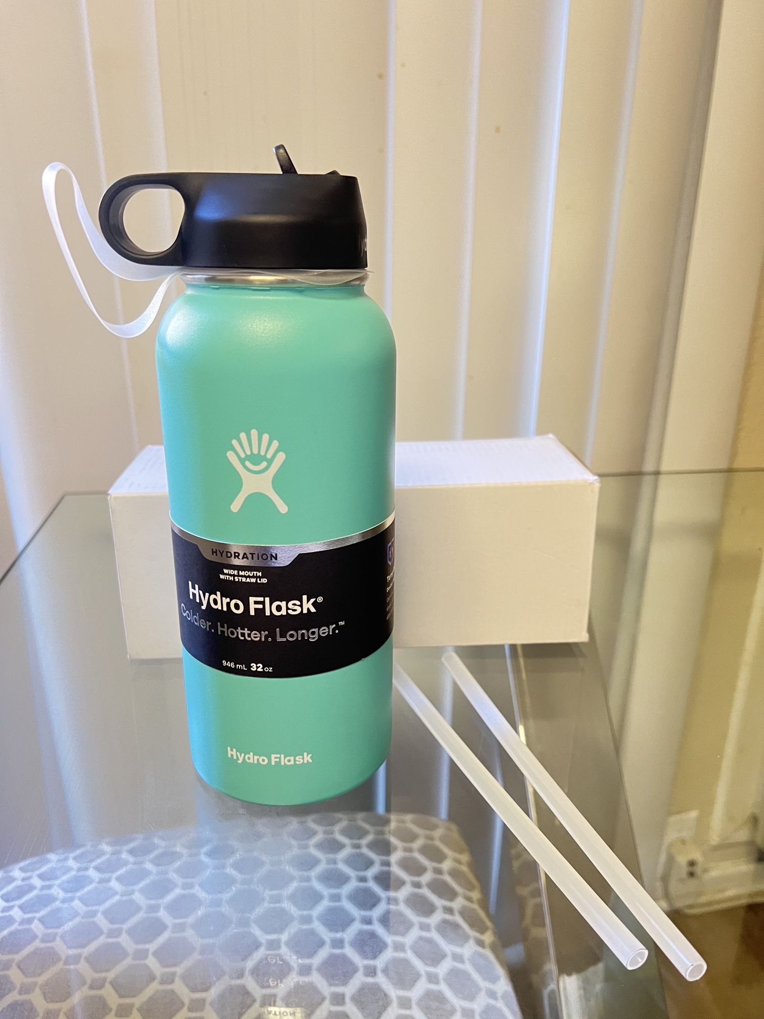 Standard Mouth Hydro Flask 18 Oz Mint Hydro Flask 18 Oz Standard Mouth  Bottle Spearmint