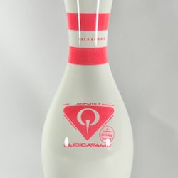 AMFLite II Black Lite Bowling Pin Wooden Plastic Coat White and Pink