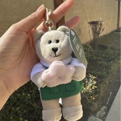 Starbucks bearista keychain cherry blossom