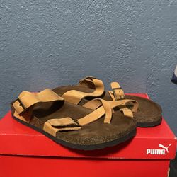 Women’s Orange/Tan Sandal