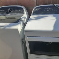 washer and dryer