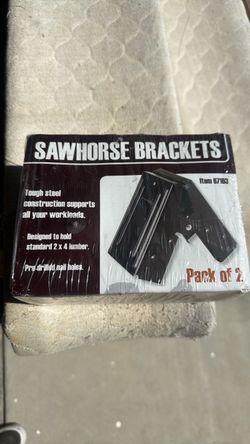 SAWHORSE BRACKETS- 2 PACK