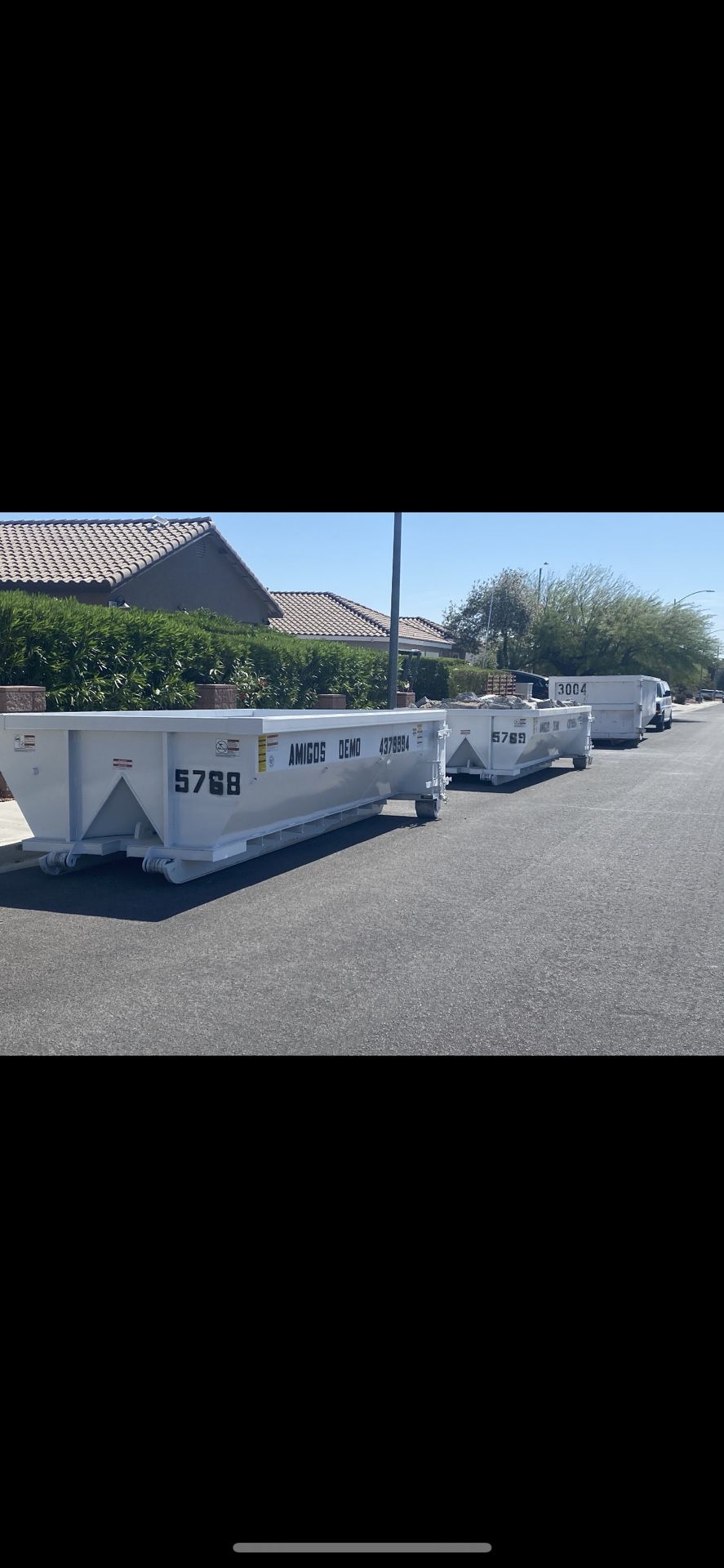 Concrete Dumpsters