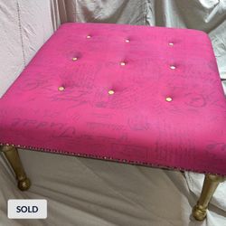 Custom Ottoman ***SOLD***