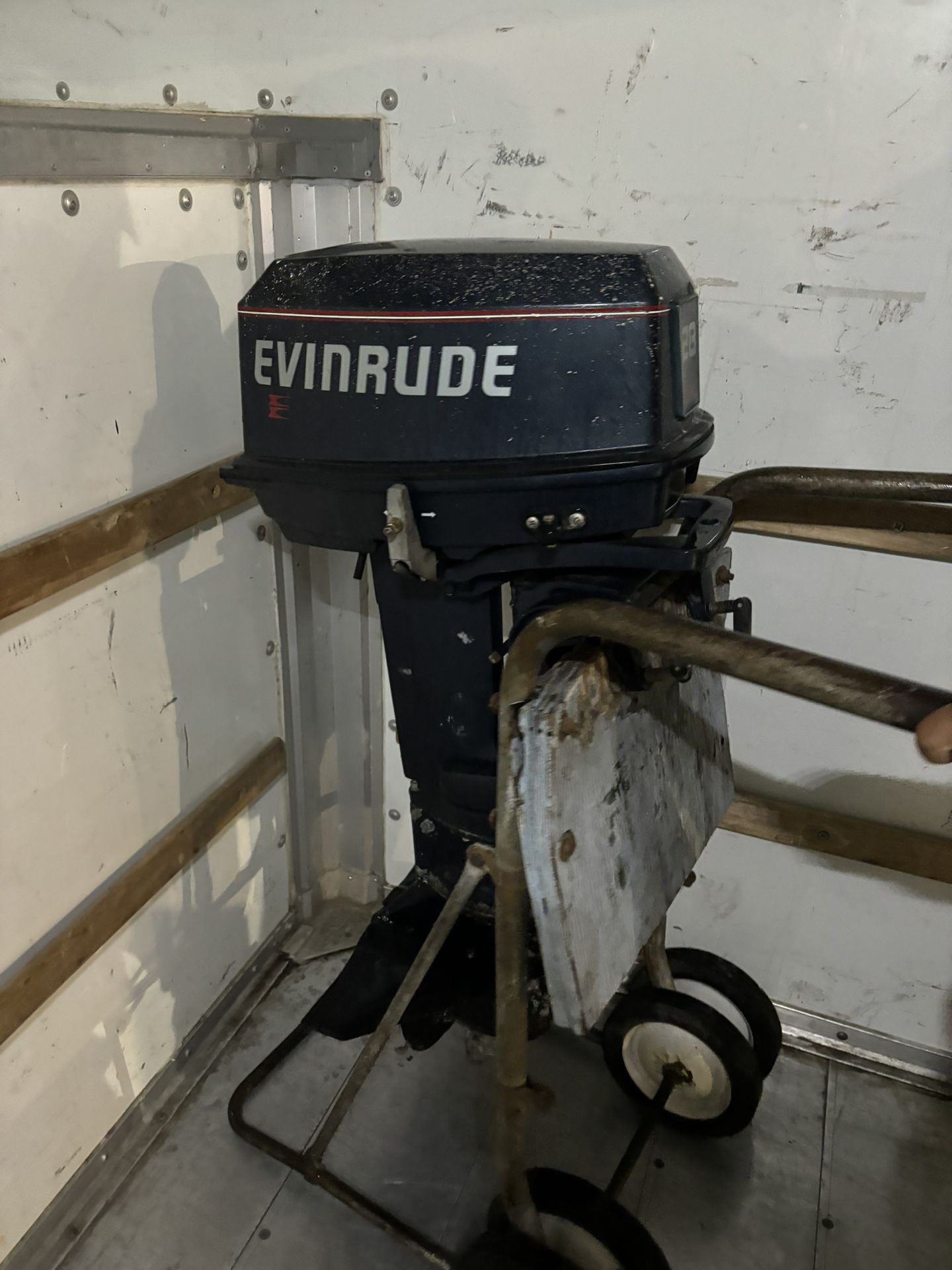 Evindure Outboard Boat Motor 28 Horsepower SPL Outboard 