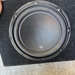 JL Audio W3  10” Subwoofer  And Amp