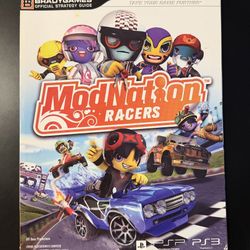 Modnation Racers Strategy Guide by Sony and BradyGames (2010, Trade Paperback)