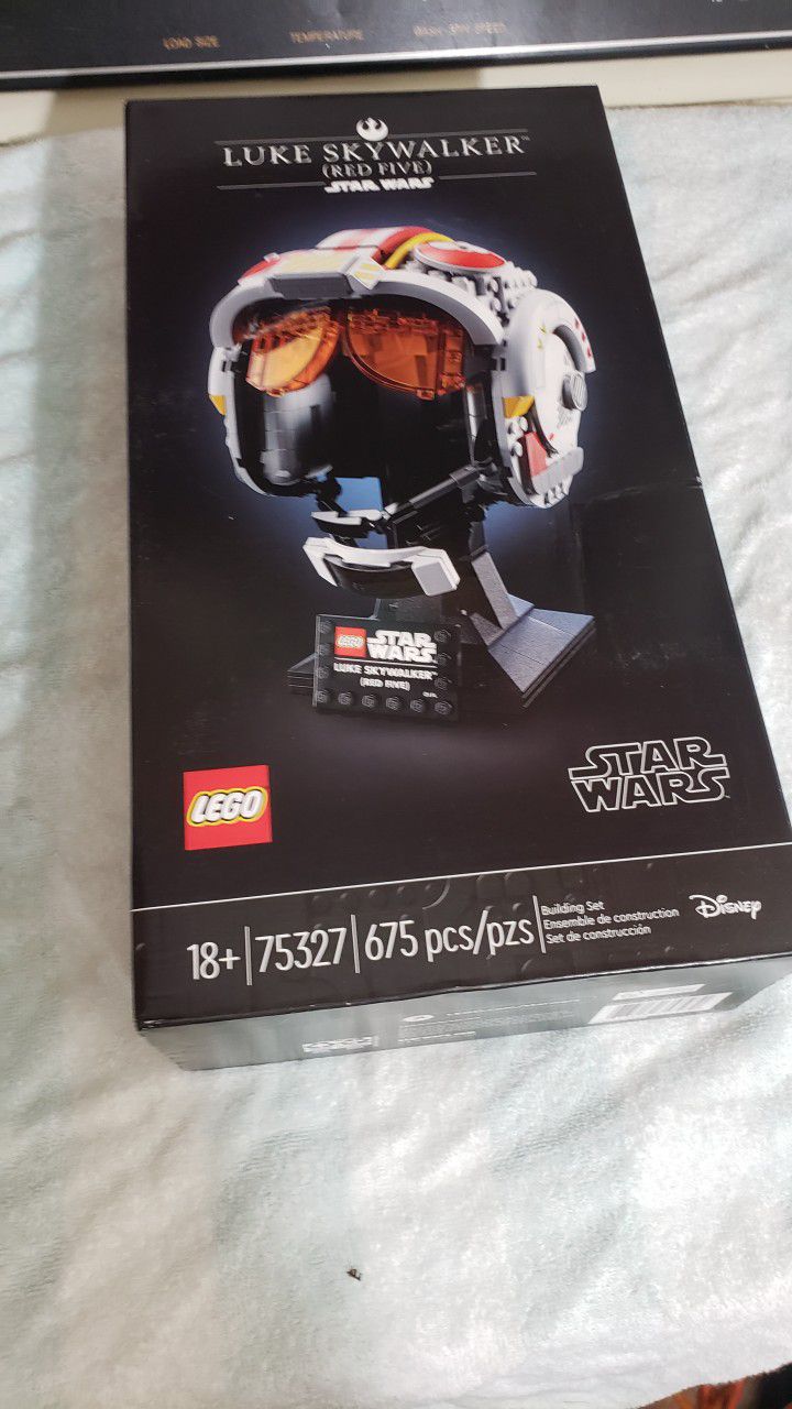 LEGO STAR WARS Luke Skywalker Red 5 Helmet Kit 75327 Excellent Condition Japan

