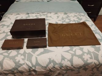 Boxes and a cover bag