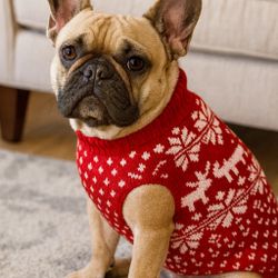 DOG CHRISTMAS SWEATER