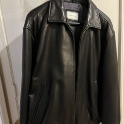 Large Leather Jacket 