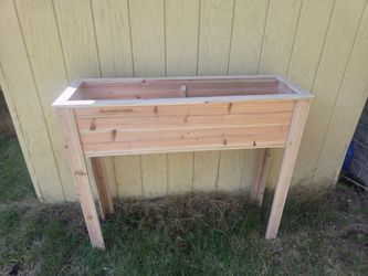 Custom cedar planters