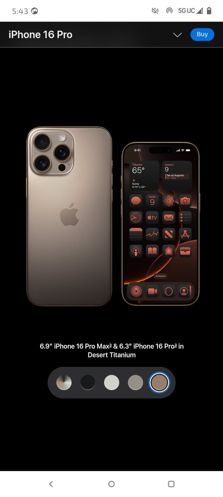 iPhone 16Pro