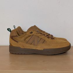 SAMPLE New Balance Numeric 808 X Tiago Lemos Sneakers NM808WHE Wheat Brown Men's Size 10
