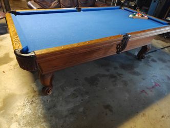 8' signature pool table