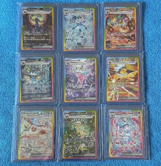 Pokemon Prismatic Evolution Eeveelution Big Hits