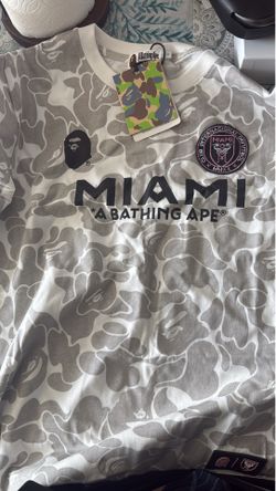 BAPE x Inter Miami CF Camo Tee