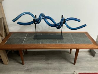 SKLO Coil Art Glass Sculpture