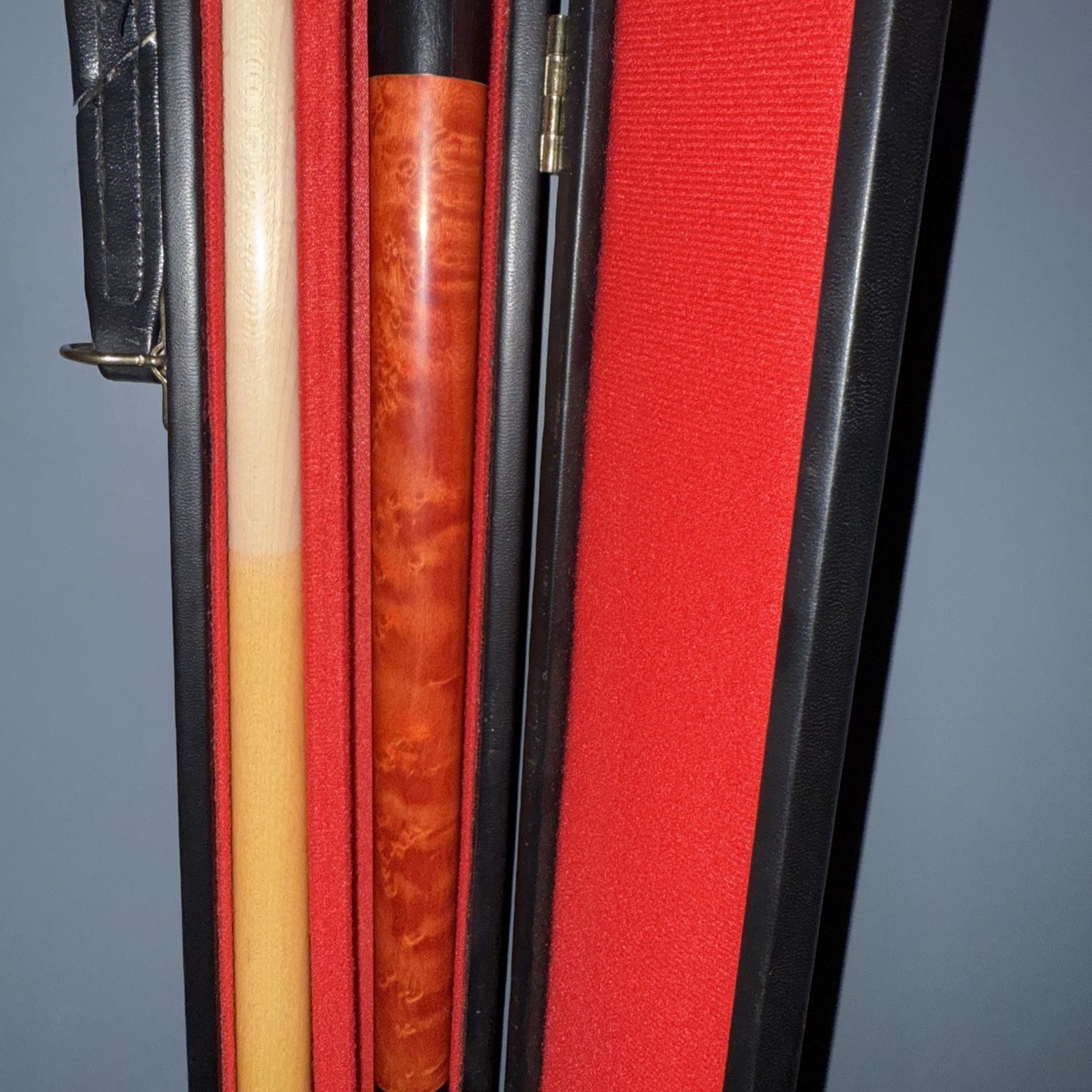 heubler pool cue rare vintage
