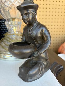 Metal statue