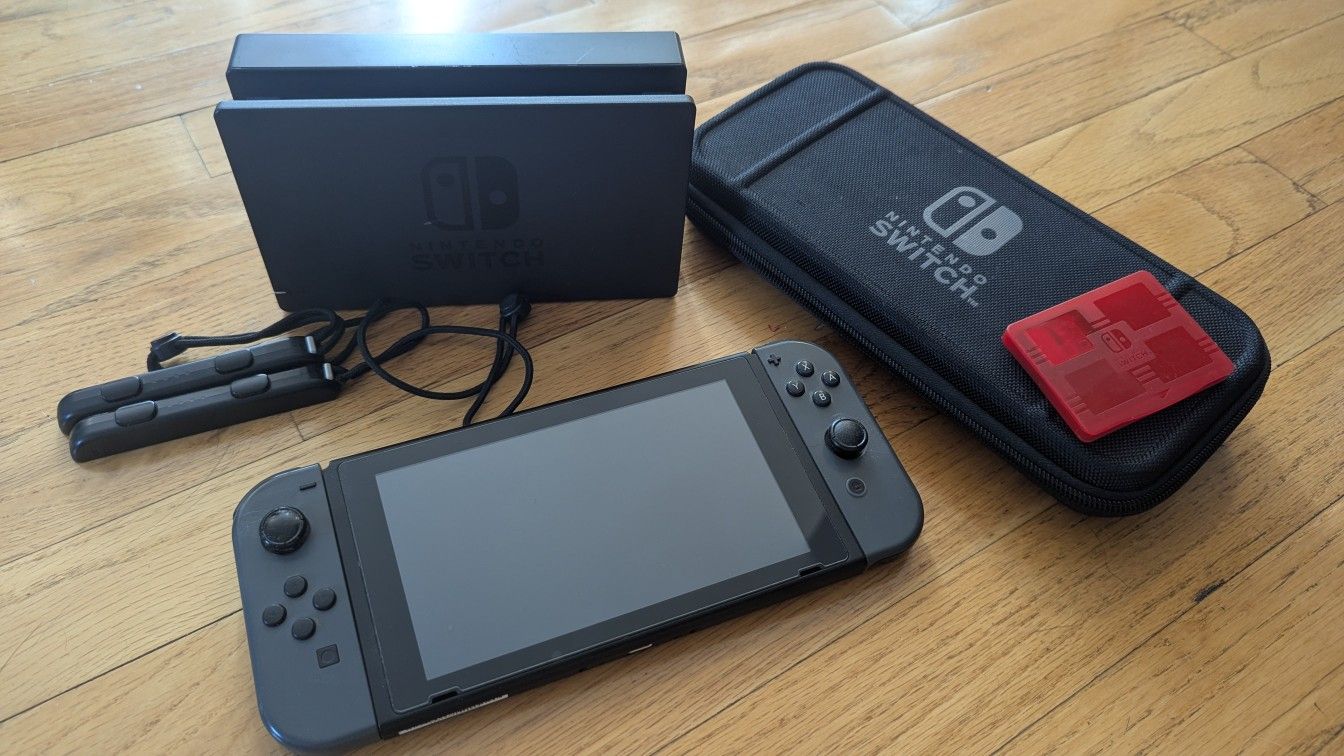 Nintendo Switch With 2 Games