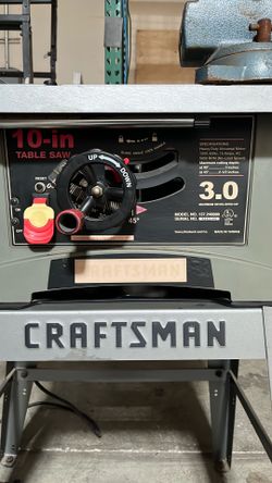 Craftsman 10-in Table Saw ( 137.248880 )