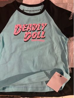 Deadly Doll x Chrome Hearts Baby Tee