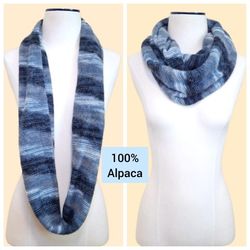 100% Alpaca Infinity Scarf 