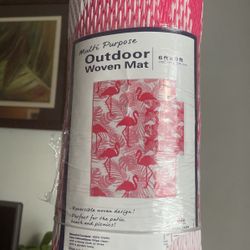 Flamingo Outdoor Mat