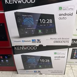 Kenwood DMX4707S Digital multimedia receiver Double din Touch Scene Radio Brand New In Box 