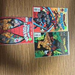 The Lethal Foes Spiderman #1 -3