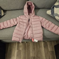 Girl's Water Resistant Puffer Jacket