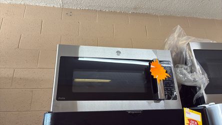 New GE stainless steel microwave