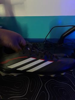 Adidas Soccer Cleats Black Red White