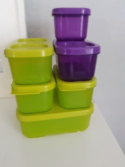 Rubermaid Stackable food Storage All For 12 ( Made Un USA)