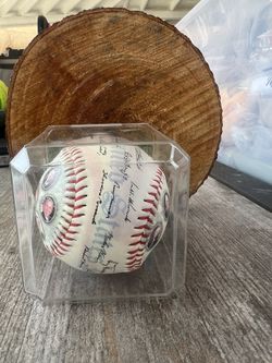 United States Presidents Souvenir Baseball with Case Collectible