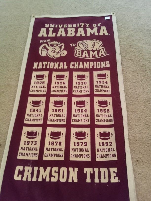 BAMA Championship banner 